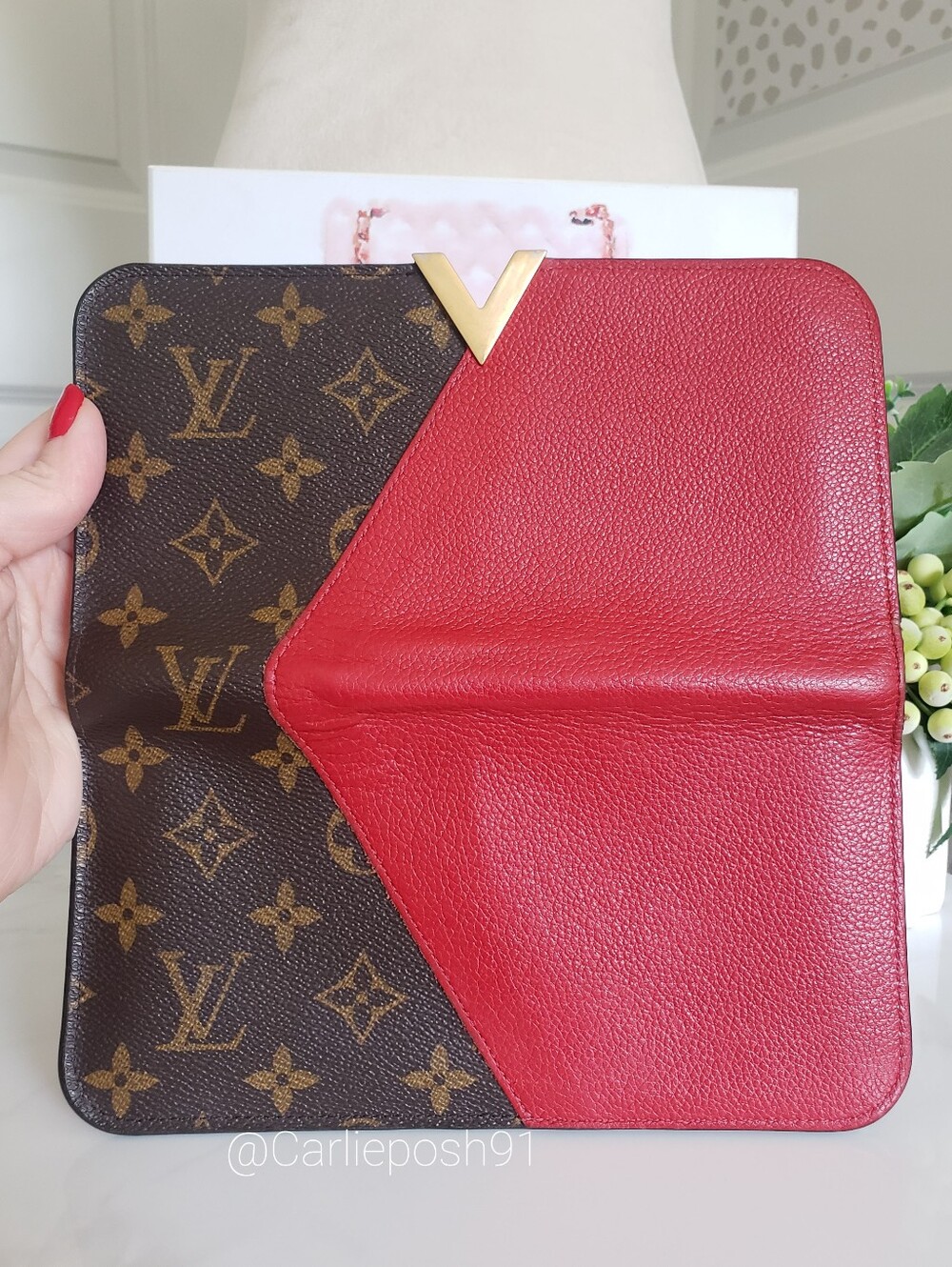 Authentic Pre-owned Louis Vuitton Kimono Long Wallet - Picture 6 of 15